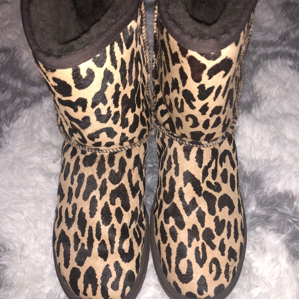 Cheetah Print UGG Boots